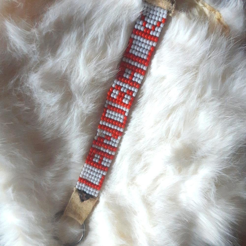 Handmade Beaded keychain accessory